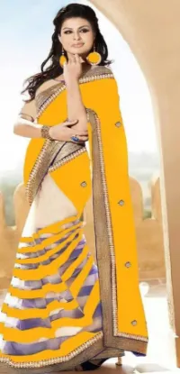 Picture of modest maxi gown listing indian women party wear saree 