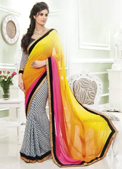 Picture of modest maxi gown listing indian women wear crepe silk h