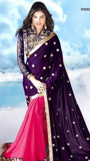 Picture of modest maxi gown listing lehenga bollywood designer par