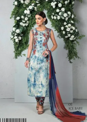 Picture of plus size lace long bridesmaid evening batik print kaft