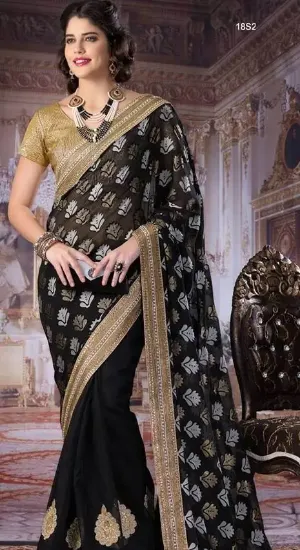 Picture of modest maxi gown listing sanskriti handmade heavy saree