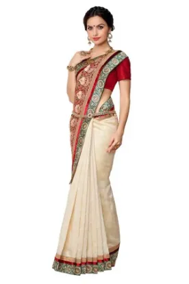 Picture of modest maxi gown pink bollywood poly cotton sari women 