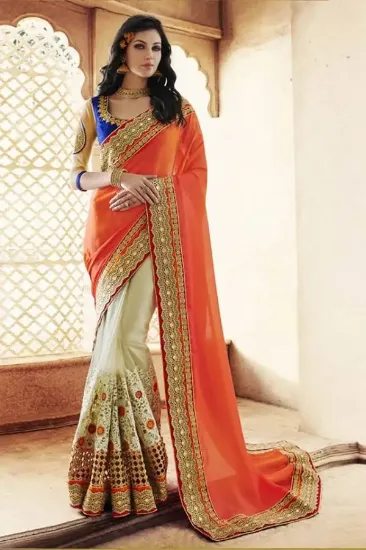 Picture of modest maxi gown wedding wear indian ethnic saree desig