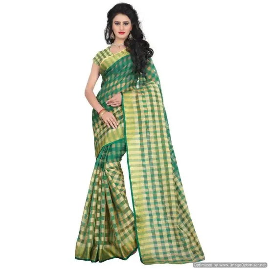 Picture of multi color banarasi patola saree for women bollywood ,