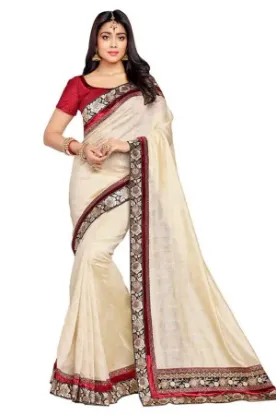 Picture of multi color saree for women banarasi silk saree special