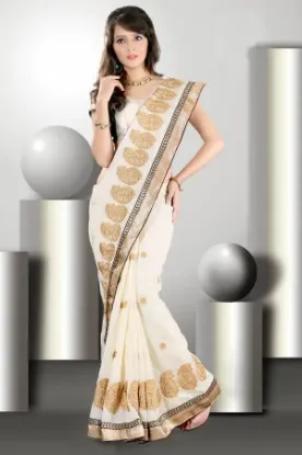 Picture of nw chiffon wedding sari saree curtain dupatta bridal d,