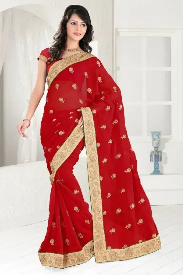 Picture of nw seller special discount bollywood wedding chiffon s,