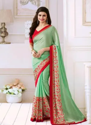 Picture of orenge soft silk saree handloom heavy paithani silkjar,