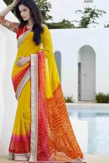 Picture of pack of indian saree handmade style women dress embroid