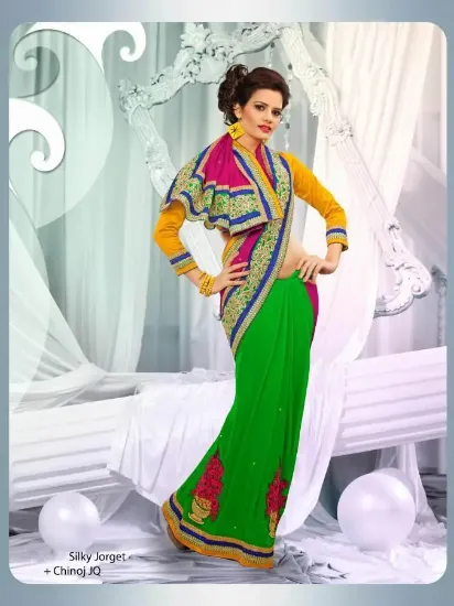 Picture of pakistani & bridal party wear saree-indian bollywood we