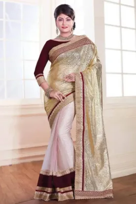 Picture of pakistani bollywood indian wear silk saree sari bridal 