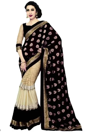 Picture of pakistani designer ethnic bollywood indian women sari ,