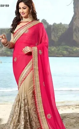 Picture of pakistani indian bollywood women designer sari saree we