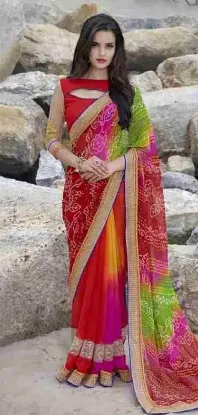 Picture of pakistani indian partywear saree wedding bollywood styl