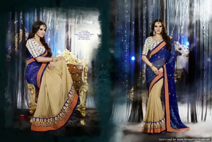 Picture of pakistani wedding party wear saree-indian bollywood de,