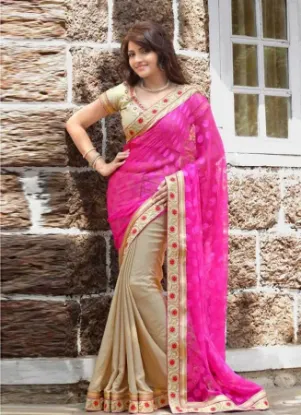 Picture of party wear modest maxi gown traditional ethnic saree pa