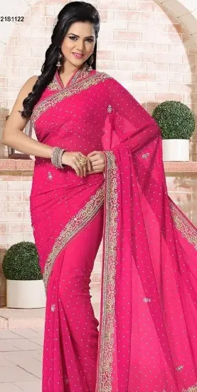 Picture of partywear saree festival traditional sari bollywood des