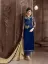 Picture of sparkling pineapple design long evening gown,party wear
