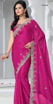 Picture of partywear saree sari wedding traditional wear designer 