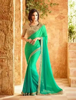 Picture of ready to wear traditional indian bollywood nauvari cot,