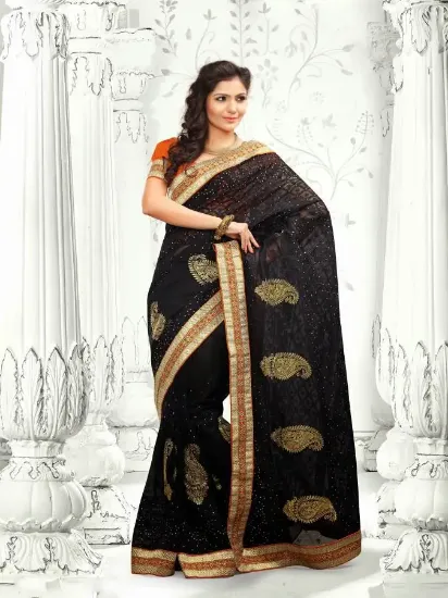 Picture of sanskriti handmade blend silk saree cream printed sari 