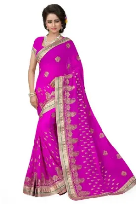 Picture of sanskriti handmade printed ethnic saree pure cotton fab