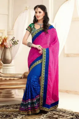 Picture of saree bridal bollywood stylish sari designer pakistani 