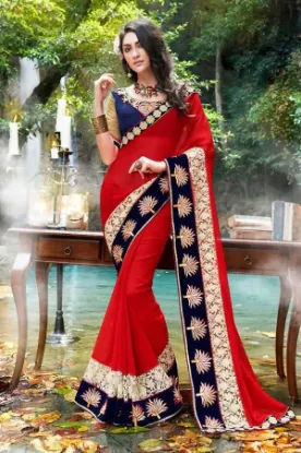 Picture of saree designer bollywood party wear pakistani indian we