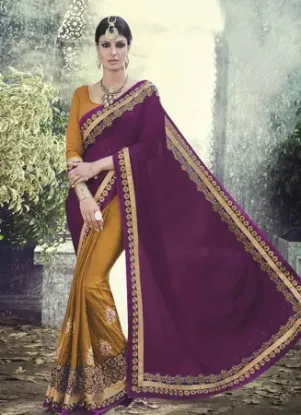 Picture of saree designer bollywood sari indian pakistani ethnic s