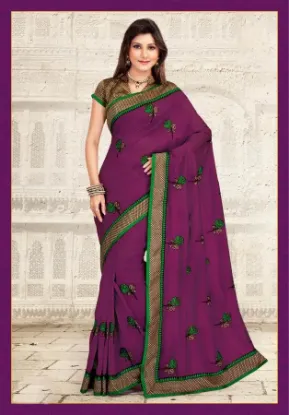 Picture of saree sari bollywood party designer indian wear ethnic 