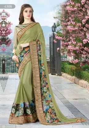 Picture of saree women sari indian bollywood wedding designer dre,