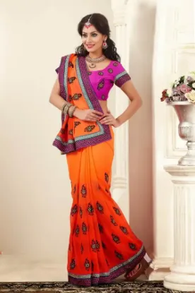 Picture of sari bollywood designer indian saree party wedding rece