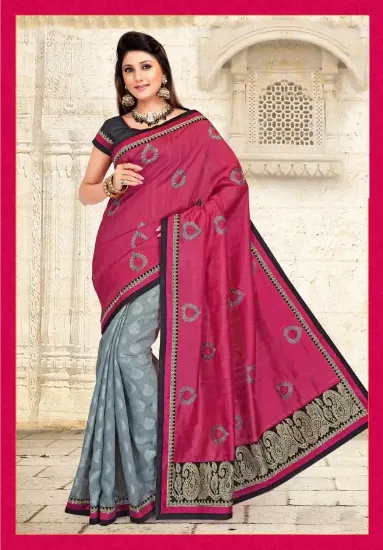 Picture of sari bollywood indian traditional fancy saree evening e