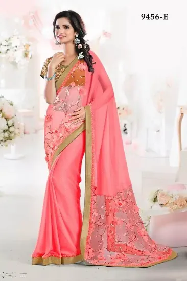 Picture of sari bridal bollywood stylish saree designer pakistani,