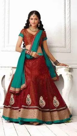 Picture for category festive style lehenga