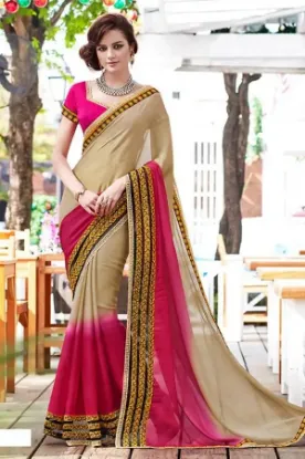 Picture of sari festive party wear saree exclusive nice wedding de