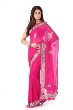 Picture for category ruffled saree