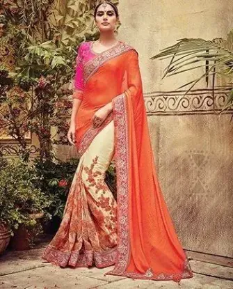 Picture of sari indian ethnic wedding bollywood designer party wea