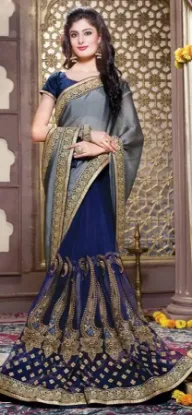 Picture of sari indian pakistani designer awesome saree fancy mode