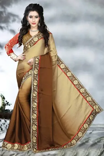 Picture of sari indian traditional wedding bollywood partywear sar