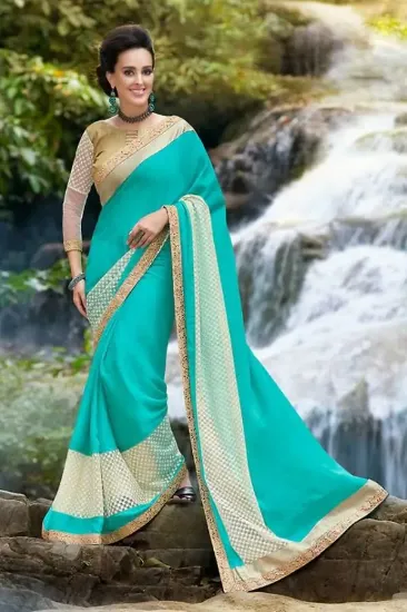 Picture of set of handmade style sari silk blend women casual wear