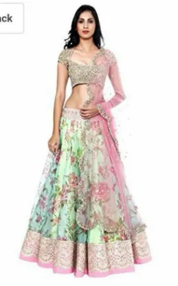 Picture of bollywood designer wedding indian partywear traditiona,