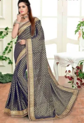 Picture of tcw handmade saree pure silk embroidered craft fabric e