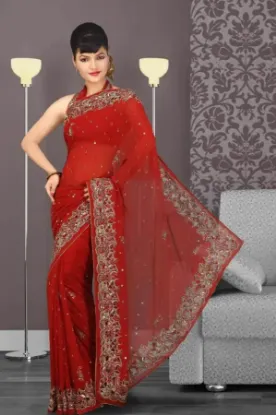 Picture of traditional indian kota silk sari bollywood pakistani d