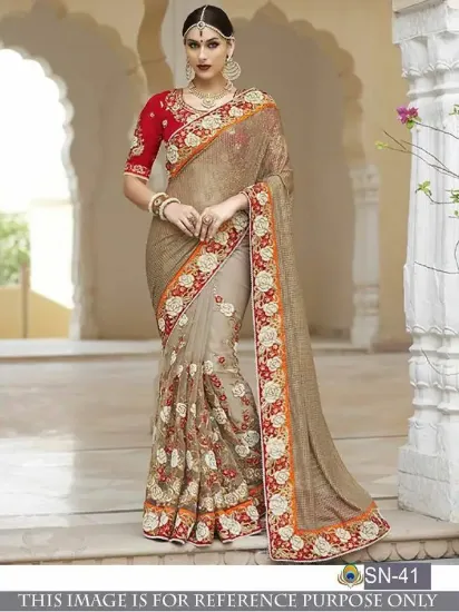 Picture of traditional indian maheshwari handloom saree cotton si,