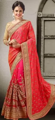 Picture of traditional saree designer bollywood pakistani partywe,