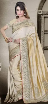 Picture of traditional wedding women saree indian designer sari r,