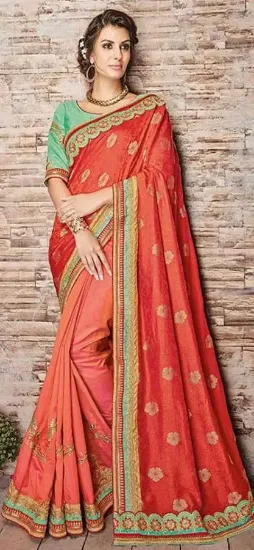 Picture of u designer bollywood saree partywear indian bridal tra,