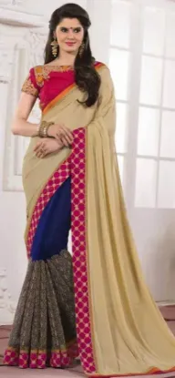 Picture of u designer exclusive indian bollywood saree bridal par,