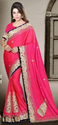 Picture of u designer sari saree indian women partywear bridal re,